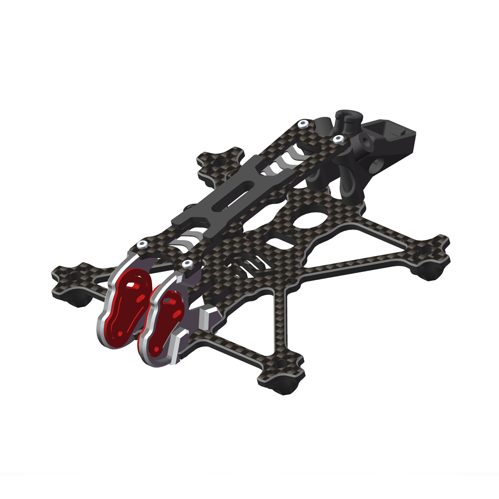 AlfaRC Fi-25 DJI O4 Air Unit 6 - Drone Racing Frame recension och pris