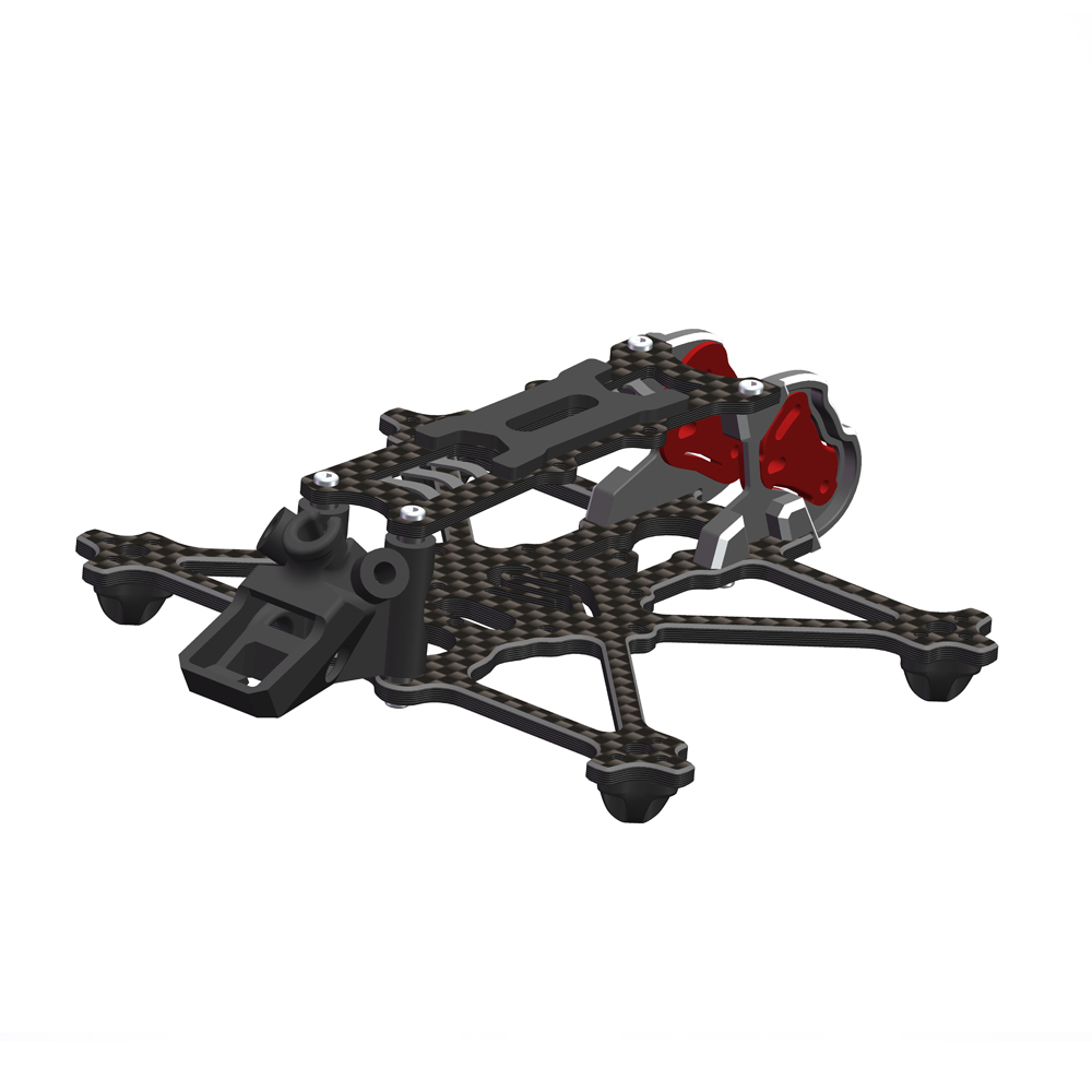 AlfaRC Fi-25 DJI O4 Air Unit 6 - Drone Racing Frame recension och pris