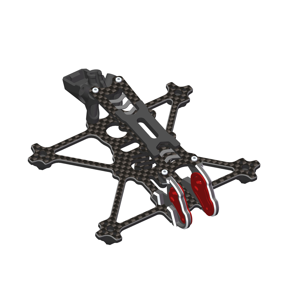 AlfaRC Fi-25 DJI O4 Air Unit 6 - Drone Racing Frame recension och pris