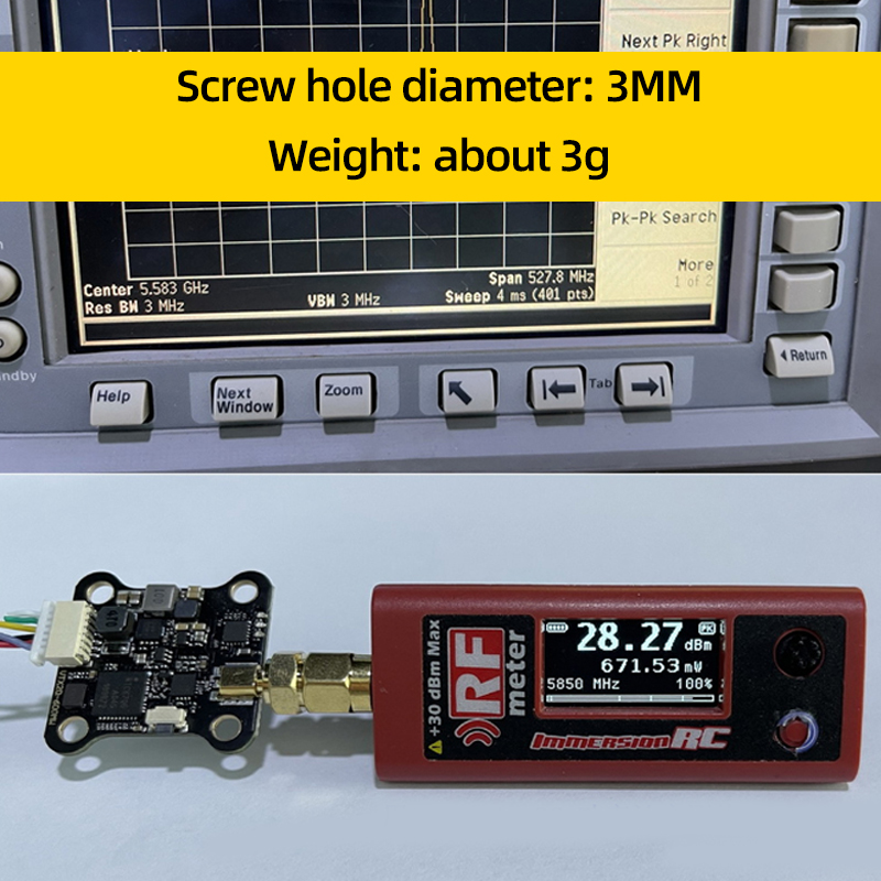 JHEMCU VTX20-600 5.8G 40CH FPV - Drone Racing Vtx recension och pris