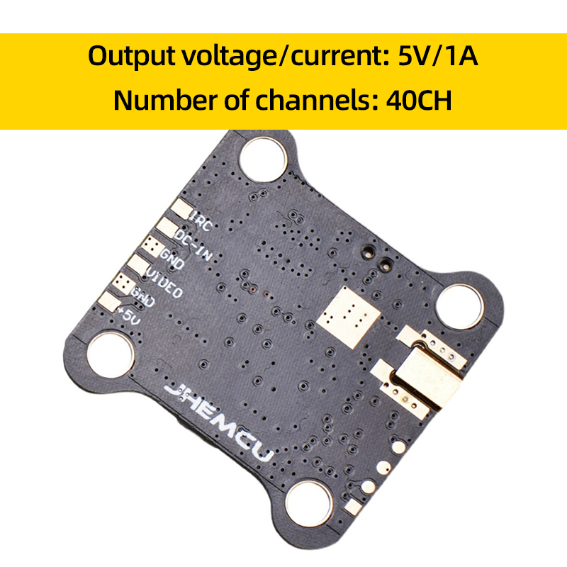 JHEMCU VTX20-600 5.8G 40CH FPV - Drone Racing Vtx recension och pris