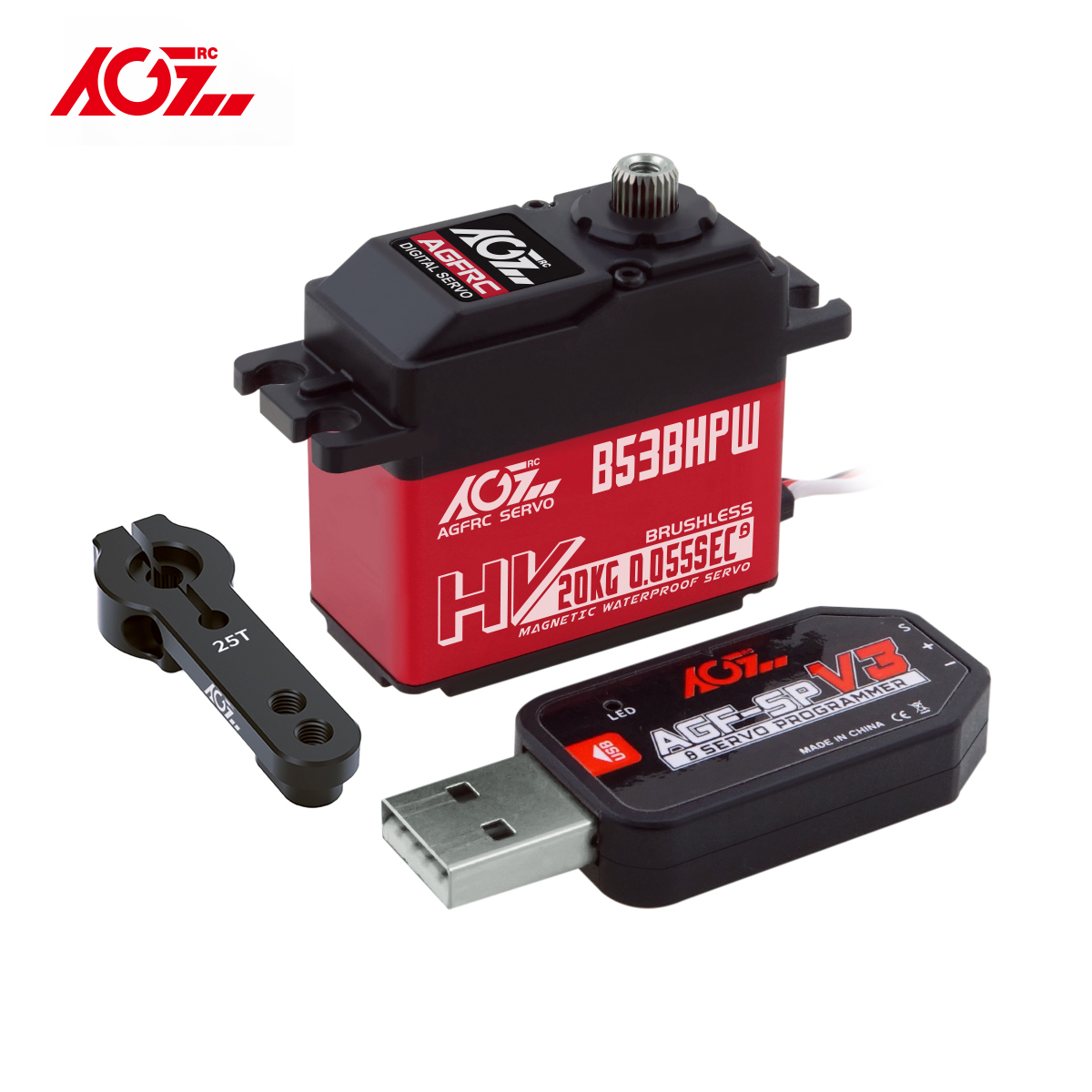 AGFRC Servo B53BHPW HV Super S - Drone Racing Receiver recension och pris