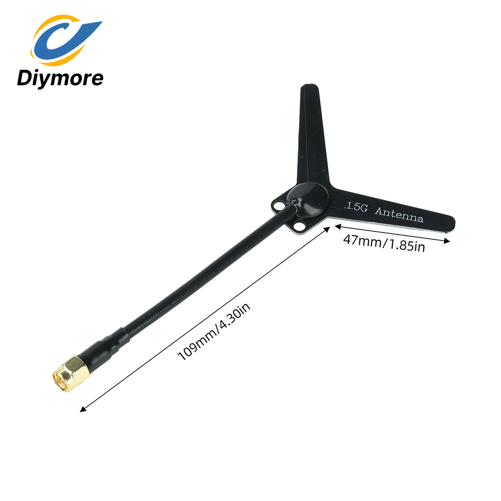 FPV Antenna 1.5G 1.8G 3.3G Tri - Drone Racing Transmitter recension och pris
