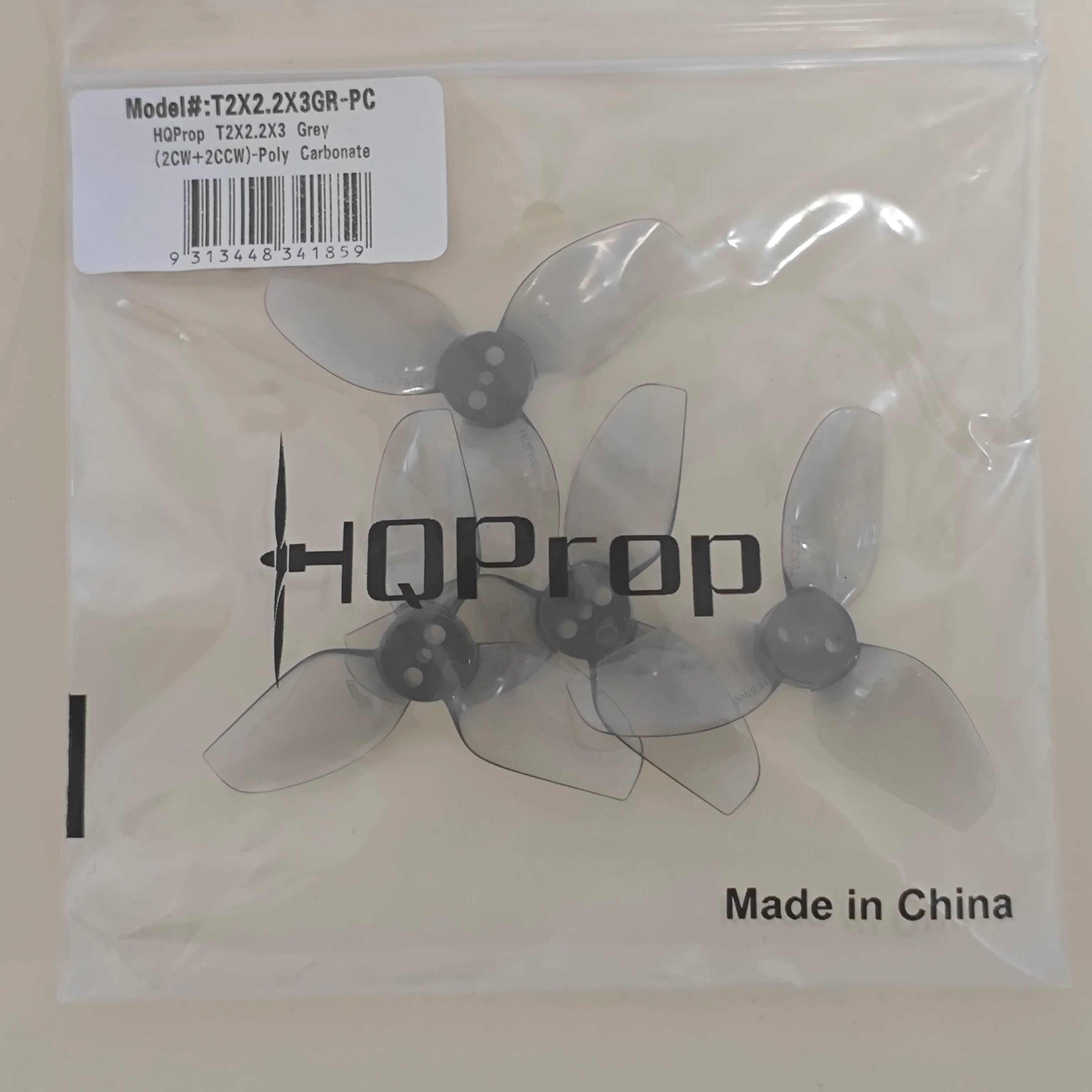 HQProp T2X2.2X3 Racing Drone P - Drone Racing Propeller recension och pris