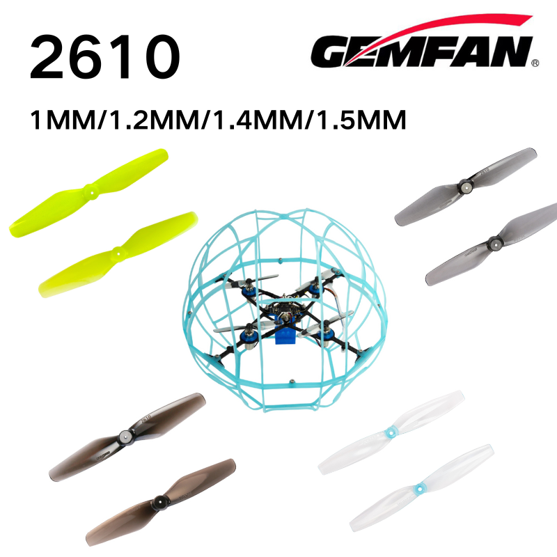 2610 Props Gemfan 2.6inch 2 Bl - Drone Racing Propeller recension och pris